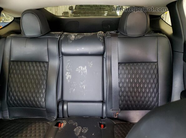 7SAYGDEE2NF365785 2022 TESLA MODEL Black უკანა სავარძლების ხედი