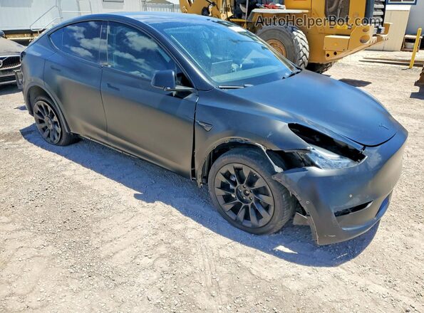 7SAYGDEE2NF445815 2022 TESLA MODEL Black Передня права чверть