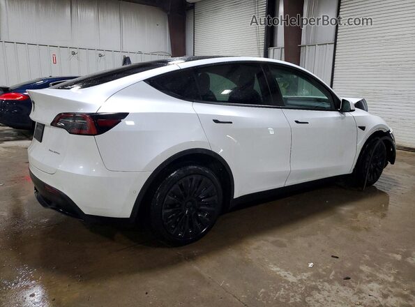 7SAYGDEE2NF489328 2022 TESLA MODEL White Задня права чверть