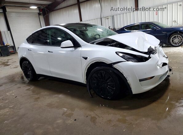 7SAYGDEE2NF489328 2022 TESLA MODEL White Передня права чверть