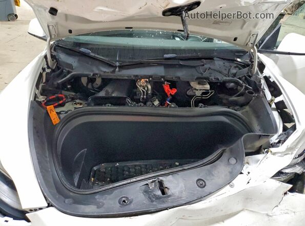 7SAYGDEE2NF489328 2022 TESLA MODEL White Вид підкапотного простору