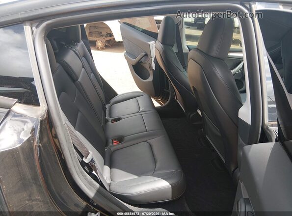7SAYGDEE2PA107251 2023 TESLA MODEL Y Черный Вид наклейки с VIN-кодом