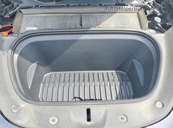 7SAYGDEE2PA211609 2023 TESLA MODEL Gray Rear interior view