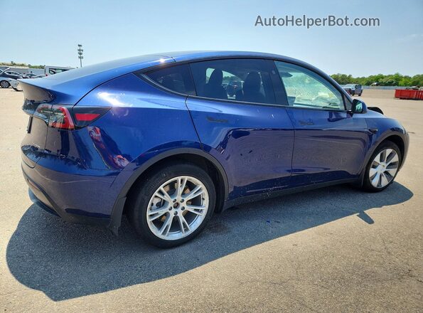 7SAYGDEE2PF887397 2023 TESLA MODEL Синий Задняя правая четверть
