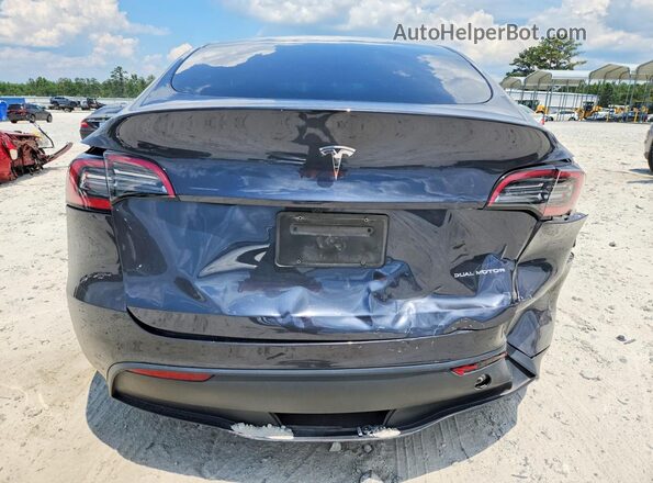 7SAYGDEE2RA222449 2024 TESLA MODEL Gray Vista trasera