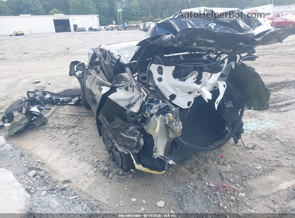 7SAYGDEE2SA366962 2025 TESLA MODEL Y Черный Задняя левая четверть