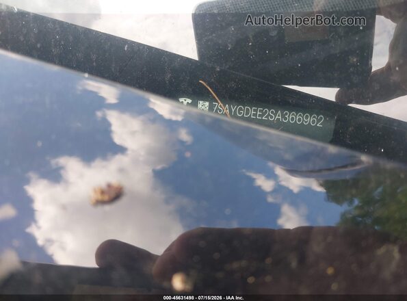 7SAYGDEE2SA366962 2025 TESLA MODEL Y Черный Вид подкапотного пространства