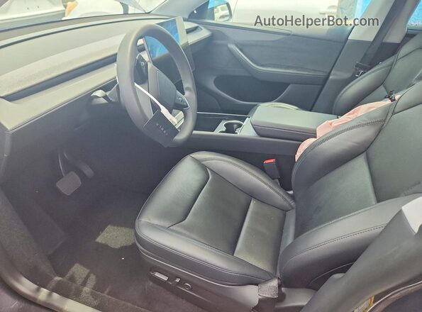 7SAYGDEE2TA409598 2026 TESLA MODEL Black Սալոնի դիմացի տեսք