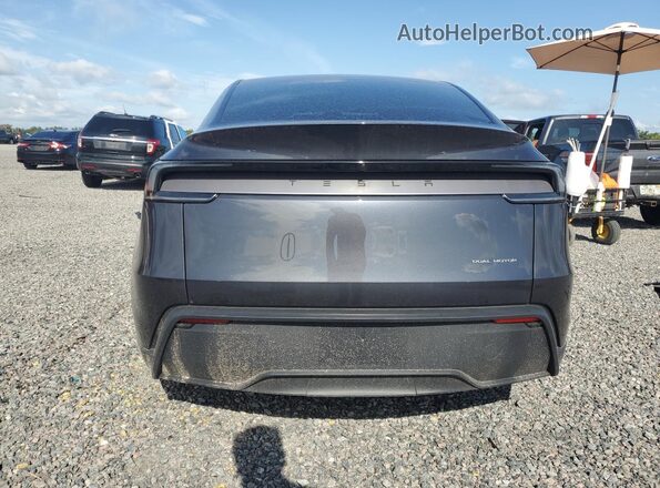 7SAYGDEE2TA438101 2026 TESLA MODEL Gray Rear view
