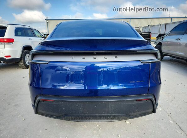 7SAYGDEE2TA634698 2026 TESLA MODEL Синий Вид сзади