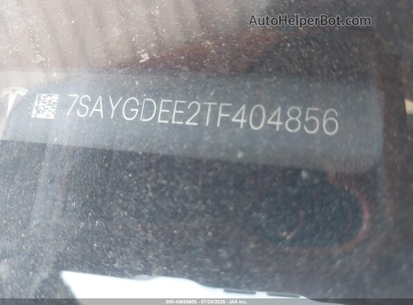 7SAYGDEE2TF404856 2026 TESLA MODEL Y Серебряный Вид подкапотного пространства
