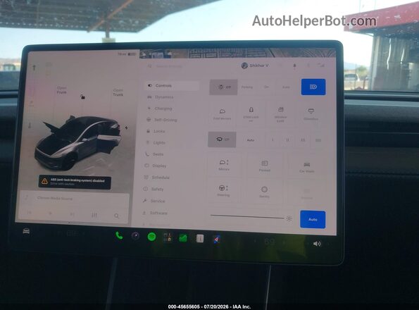 7SAYGDEE2TF404856 2026 TESLA MODEL Y Серебряный 
