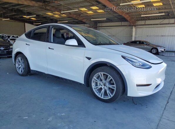 7SAYGDEE3NF354195 2022 TESLA MODEL White Delantero derecho