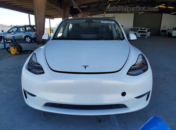 7SAYGDEE3NF354195 2022 TESLA MODEL White Vista frontal