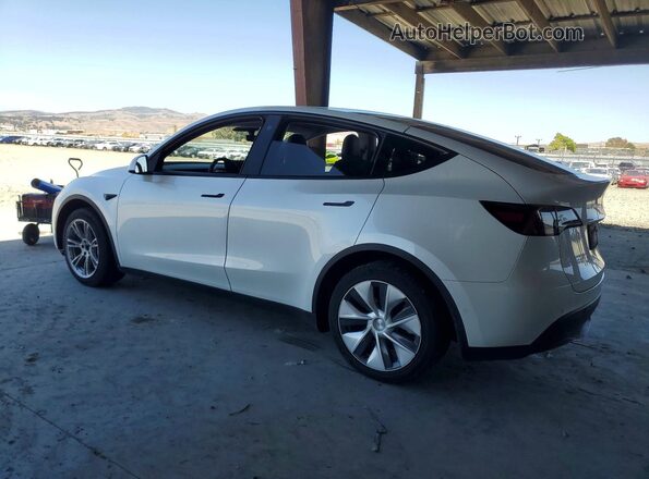 7SAYGDEE3NF354195 2022 TESLA MODEL White Trasero izquierdo