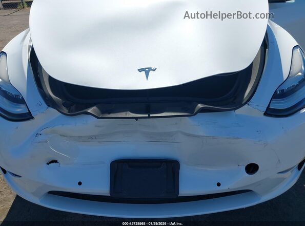 7SAYGDEE3NF373166 2022 TESLA MODEL Y White Front view