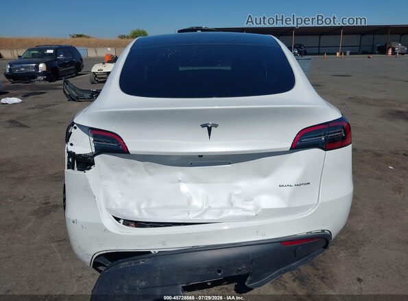 7SAYGDEE3NF373166 2022 TESLA MODEL Y White 