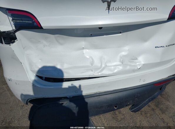 7SAYGDEE3NF373166 2022 TESLA MODEL Y White 
