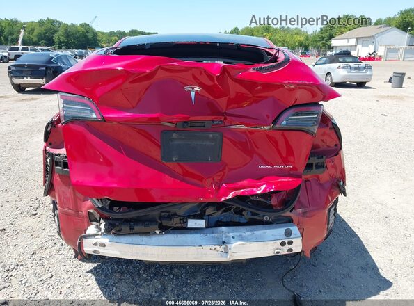 7SAYGDEE3PA043561 2023 TESLA MODEL Y Red 