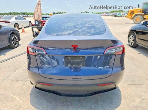 7SAYGDEE3PA075300 2023 TESLA MODEL Gray Հետևի տեսք