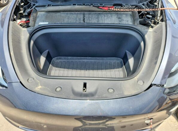 7SAYGDEE3PA075300 2023 TESLA MODEL Gray Սալոնի հետևի տեսք