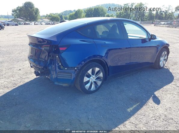 7SAYGDEE3PA090525 2023 TESLA MODEL Y Синий Задняя правая четверть