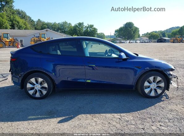 7SAYGDEE3PA090525 2023 TESLA MODEL Y Синий Панорамный вид салона 360°