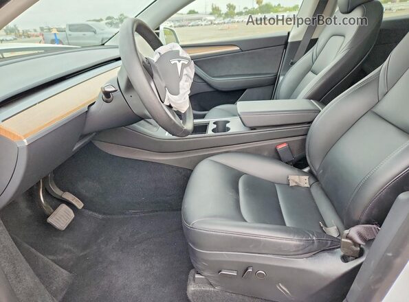 7SAYGDEE3PA129047 2023 TESLA MODEL White Սալոնի դիմացի տեսք