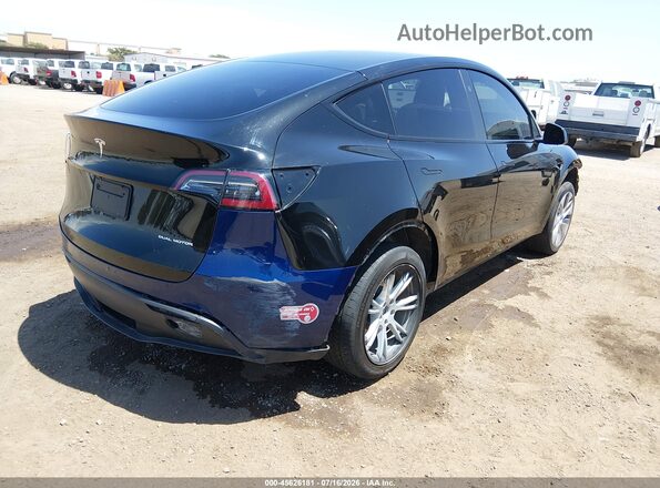 7SAYGDEE3PA152568 2023 TESLA MODEL Y Black Trasero derecho