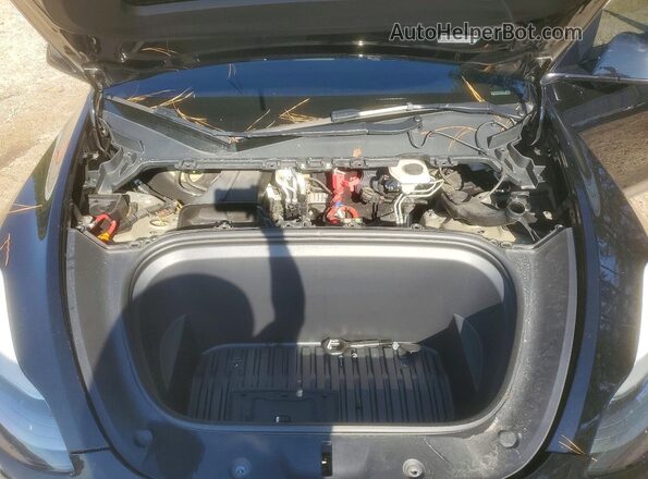 7SAYGDEE3PF594270 2023 TESLA MODEL Black Вид задньої частини салону