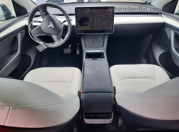 7SAYGDEE3PF801143 2023 TESLA MODEL Угольный Вид панели приборов