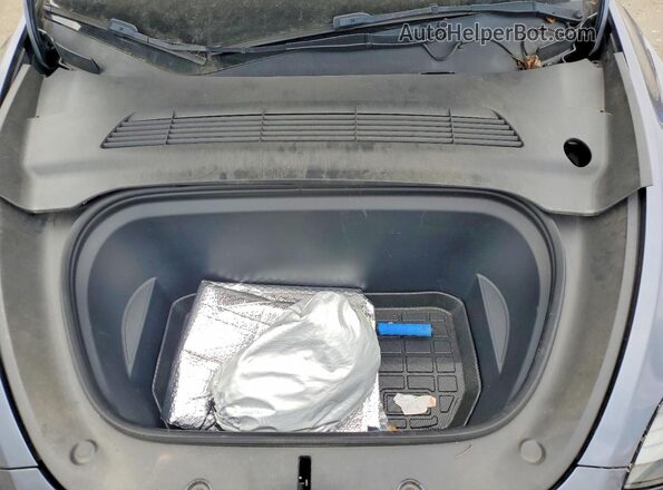 7SAYGDEE3PF801143 2023 TESLA MODEL Угольный Вид задней части салона