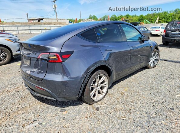 7SAYGDEE3PF838905 2023 TESLA MODEL Gray Задня права чверть