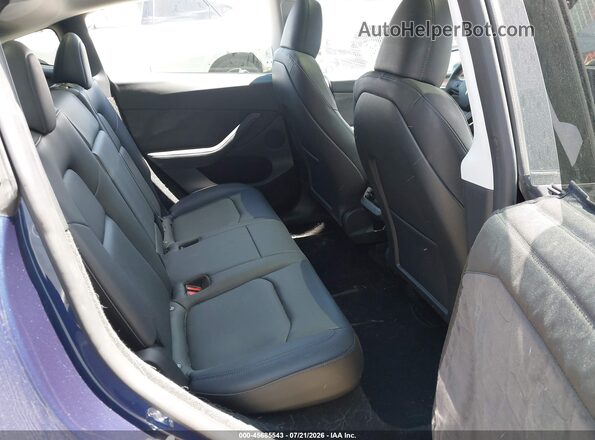 7SAYGDEE3PF854344 2023 TESLA MODEL Y Dark Blue Вид наклейки з VIN-кодом