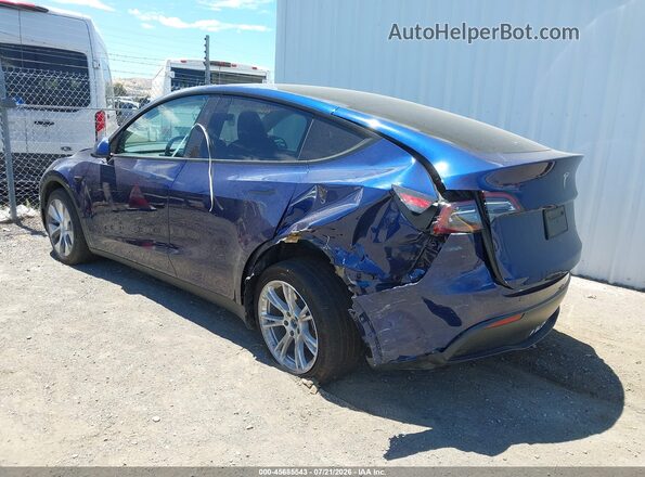 7SAYGDEE3PF854344 2023 TESLA MODEL Y Dark Blue Задня ліва чверть
