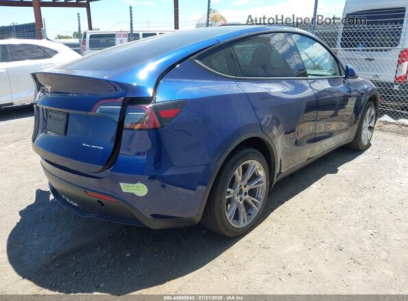 7SAYGDEE3PF854344 2023 TESLA MODEL Y Dark Blue Задня права чверть