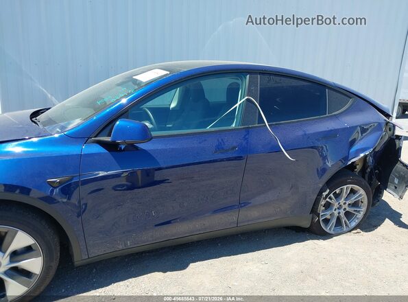 7SAYGDEE3PF854344 2023 TESLA MODEL Y Dark Blue Панорамний вид салону 360°