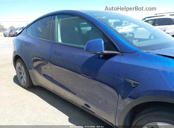 7SAYGDEE3PF854344 2023 TESLA MODEL Y Dark Blue Вид задньої частини салону