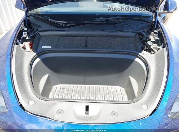 7SAYGDEE3PF854344 2023 TESLA MODEL Y Dark Blue Вид ззаду