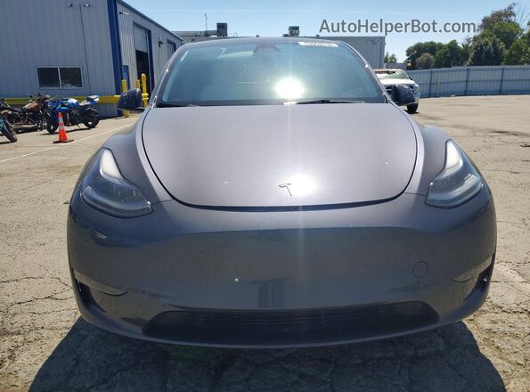 7SAYGDEE3PF873394 2023 TESLA MODEL Gray Vista frontal