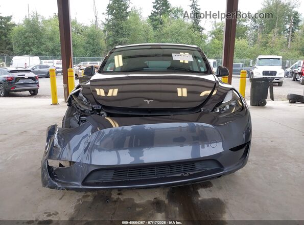 7SAYGDEE3PF921590 2023 TESLA MODEL Y Gray Widok deski rozdzielczej