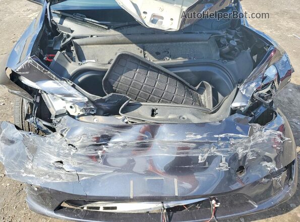 7SAYGDEE3RA263446 2024 TESLA MODEL Gray Սալոնի հետևի տեսք
