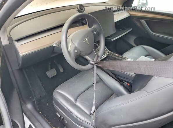 7SAYGDEE3RF083936 2024 TESLA MODEL White Առջևի վահանակի տեսք