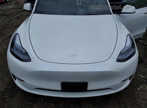 7SAYGDEE3RF083936 2024 TESLA MODEL White Սալոնի հետևի տեսք