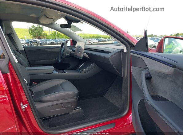 7SAYGDEE3TA474119 2026 TESLA MODEL Y Red Front interior view