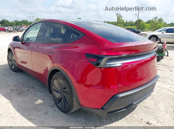 7SAYGDEE3TA474119 2026 TESLA MODEL Y Red Rear left