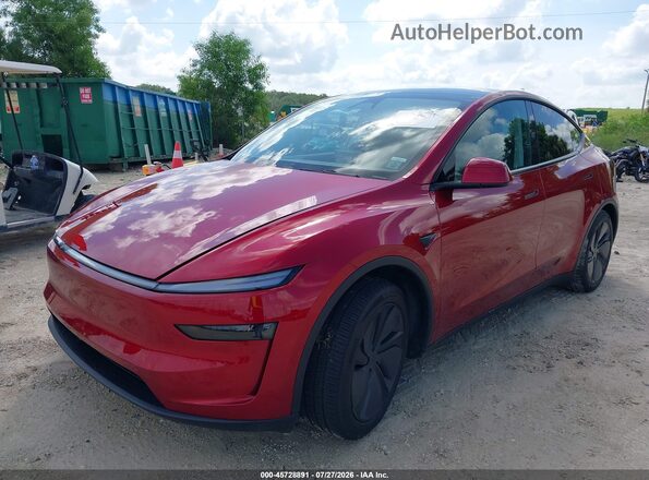7SAYGDEE3TA474119 2026 TESLA MODEL Y Red Front left
