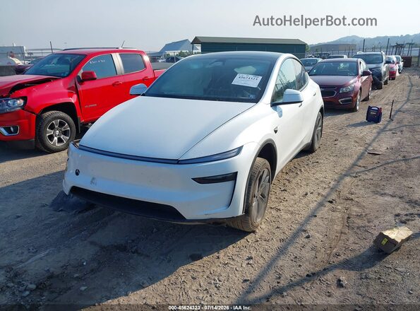 7SAYGDEE3TA491695 2026 TESLA MODEL Y White Front left