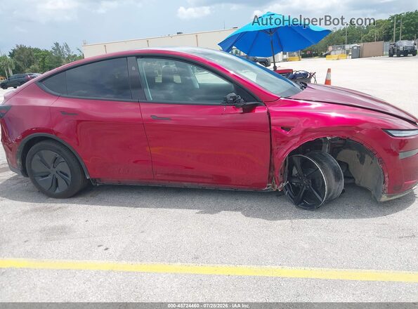 7SAYGDEE3TA624455 2026 TESLA MODEL Y Red Front view