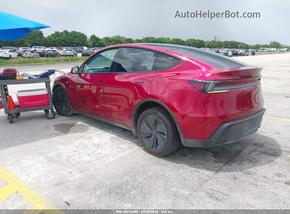 7SAYGDEE3TA624455 2026 TESLA MODEL Y Red Rear left